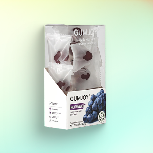 GumJoy Kyoho Grape Fruit Sweets – Soft Candy (100g)