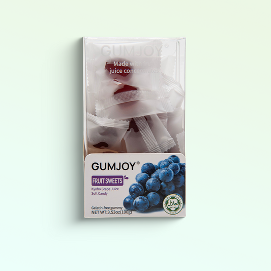 GumJoy Kyoho Grape Fruit Sweets – Soft Candy (100g)
