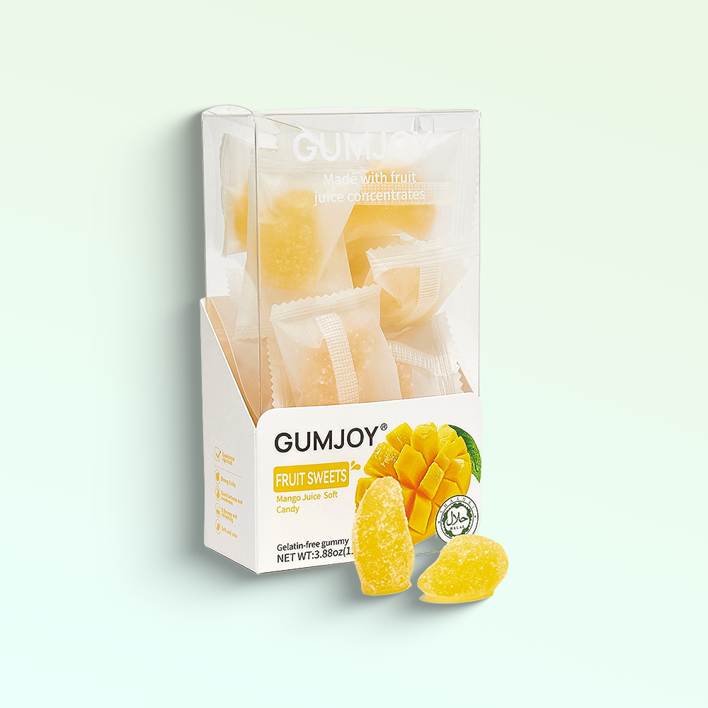 GumJoy Mango Fruit Sweets – Soft Candy (110g)