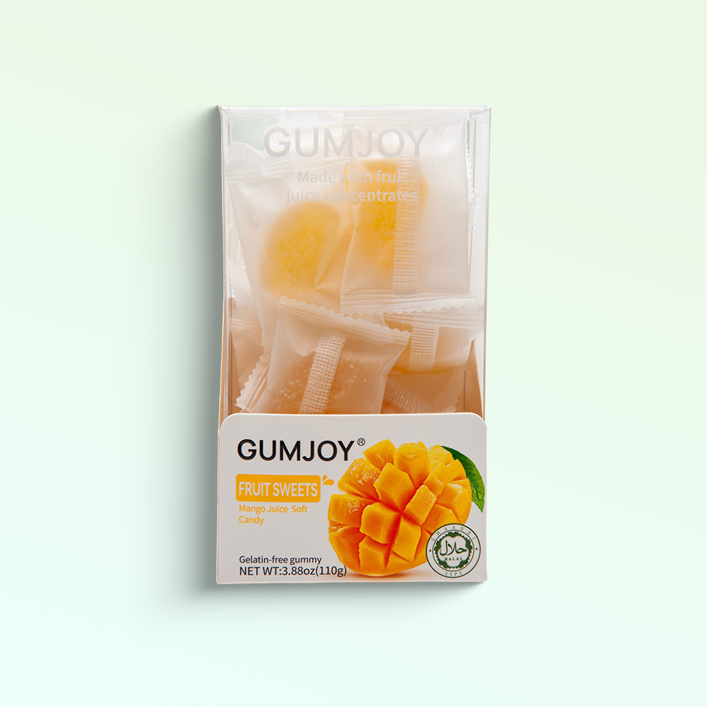 GumJoy Mango Fruit Sweets – Soft Candy (110g)