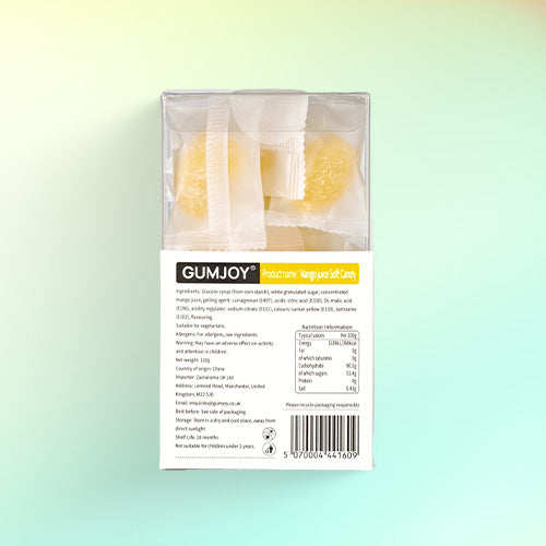 GumJoy Mango Fruit Sweets – Soft Candy (110g)