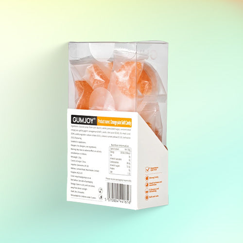 GumJoy Orange Fruit Sweets – Soft Candy (110g)