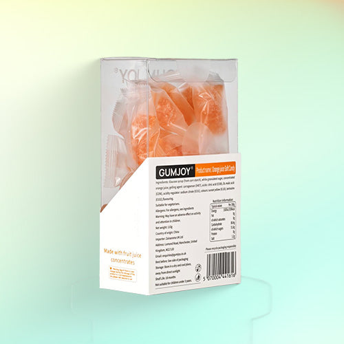 GumJoy Orange Fruit Sweets – Soft Candy (110g)